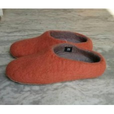 Brick-orange Boutique Slipper 